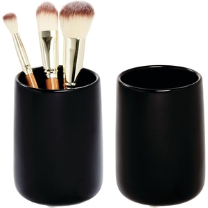 image:imageiDesign Ceramic Tumbler Cup Moss  Earth CollectionMatte Black