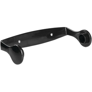 image:imageiDesign Clarity Wall Mount Paper Towel Holder White  BPAFree Plastic 1125 x 225 x 475Black