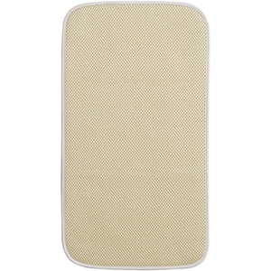 image:imageiDesign Fabric Mini Kitchen Countertop Dish Drying Mat WheatIvory  AbsorbentWheatIvory