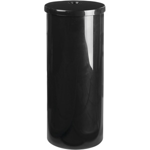 image:imageiDesign Freestanding Bathroom Toilet Paper Storage Holder with Lid Bronze  For 3 Extra RollsBlack