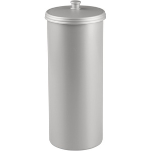 image:imageiDesign Freestanding Bathroom Toilet Paper Storage Holder with Lid Bronze  For 3 Extra RollsSilver