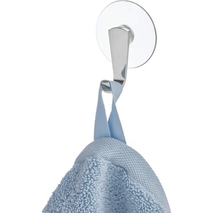 image:imageiDesign Gia Stainless Steel Suction Bar Soap Dish  5 x 4 x 175 Chrome  Stainless SteelChrome