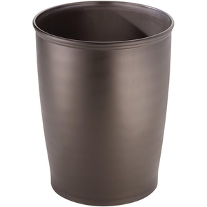 image:imageiDesign Kent Plastic Plunger with Cover Set Bronze  596 x 596 x 2166 For Master Guest Kids Office Bathroom Cleaning and StorageWaste Can