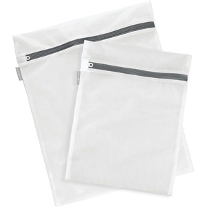image:imageiDesign Medium and Large Laundry DelicatesSet of 12White Mesh Wash Bags M12Medium and Large