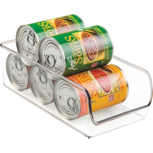 image:imageiDesign Pantry Bin for Kitchen or Cabinet Storage Set of 4 ClearPack of 1