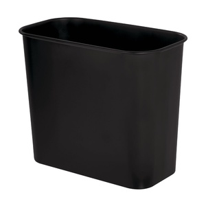 image:imageiDesign Small Bathroom Trash Can Mia Collection  BronzeMatte Black