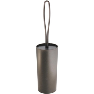 image:imageiDesign Toilet Brush and Holder for Bathroom  ClearBronze