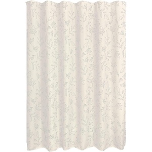 image:imageiDesign Watercolor Daisies Polyester Shower Curtain  12 Reinforced Buttonholes  72 x 72  OrangeCream