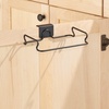 image:imageInterDesign Classico Over Cabinet Plastic Bag Holder  Storage Organizer for Kitchen BronzeBronze