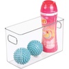 image:imageInterDesign Linus Plastic Countertop Closet and Vanity Organizer Storage Bin for Bathroom Bedroom Office Craft Room Kitchen SmallSmall