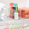 image:imageInterDesign Linus Plastic Countertop Closet and Vanity Organizer Storage Bin for Bathroom Bedroom Office Craft Room Kitchen SmallSmall