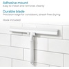 image:imageInterDesign iDesign Shower Squeegee with Adhesive Hook  WhiteHook