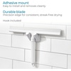 image:imageInterDesign iDesign Shower Squeegee with Adhesive Hook  WhitePegs