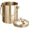 image:imageInterdesign 32650 Kitchen Compost Bin 13 Gallon CapacitySoft Brass