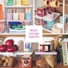 image:imageRosanna Pansino x iDesign Recycled Plastic Kitchen Storage Bin with Lid Clear BinLavender Sprinkles Lid 9 x 12 x 6ClearLavender