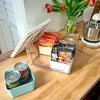 image:imageRosanna Pansino x iDesign Recycled Plastic Kitchen Storage Bins Includes 1 Large Bin with Lid and 4 Medium Bins Multicolored BinsMarshmallow Lid 12 x 12 x 6MultiMarshmallow