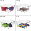image:imageRosanna Pansino x iDesign Recycled Plastic Open Front Kitchen Storage Bin with Lid Clear BinLavender Sprinkles Lid 12 x 12 x 6ClearMarshmallow