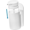 image:imageiDesign Adhesive Shower Hooks White Set of 2  Bathroom Storage ShowerSoap Dispenser