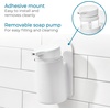 image:imageiDesign Adhesive Shower Hooks White Set of 2  Bathroom Storage ShowerSoap Dispenser