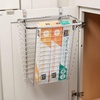 image:imageiDesign Axis Steel Over the Cabinet Storage Basket Organizer for Kitchen Pantry Bathroom Office Dorm Room 71 x 122 x 142 ChromeChrome