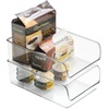 image:imageiDesign BPAFree Plastic Freezer and Fridge Organization Bin for Kitchen Fridge Freezer Pantry and Cabinet Organization The Linus Collection  11 x 7 x 35 Clear  BPAFree Plastic Freezer and Fridge Organization For Kitchen Pantry and Cabinet1 Pack