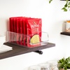 image:imageiDesign BPAFree Plastic Freezer and Fridge Organization Bin for Kitchen Fridge Freezer Pantry and Cabinet Organization The Linus Collection  11 x 7 x 35 Clear  BPAFree Plastic Freezer and Fridge Organization For Kitchen Pantry and Cabinet2 Pack