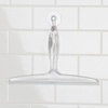 image:imageiDesign Bathroom Plastic Shower Squeegee ClearGreen Set of 2  Wall Hook IncludedClear