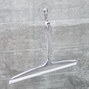 image:imageiDesign Bathroom Plastic Shower Squeegee ClearGreen Set of 2  Wall Hook IncludedClear