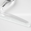 image:imageiDesign Bathroom Plastic Shower Squeegee ClearGreen Set of 2  Wall Hook IncludedClear