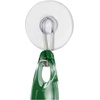 image:imageiDesign Bathroom Plastic Shower Squeegee ClearGreen Set of 2  Wall Hook IncludedClearGreen