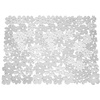 image:imageiDesign Blumz Kitchen Sink Protector Mat Clear  For Kitchen12x16