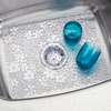image:imageiDesign Blumz Kitchen Sink Protector Mat Clear  For Kitchen12x16