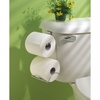 image:imageiDesign Classico Steel Toilet Paper Holder for Bathroom Storage Over the Tank Toilet Tissue Organizer ChromeChrome