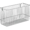 image:imageiDesign Classico Steel Wire OverTheCabinet Door Hanging Storage Basket  52 x 114 x 134 Chrome