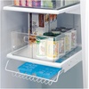 image:imageiDesign Divided Pantry Bin Clear  Kitchen Storage Organize Snacks and ProducePack of 1
