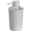 image:imageiDesign Fluted Toothbrush Holder with Removable Divider  BlackClearBlackClear