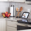 image:imageiDesign Kitchen Crock Utensil Holder Matte Black Steel  For CountertopPack of 2