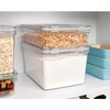 image:imageiDesign Large Tall Dry Goods Storage Bin The Fresh Collection  785 L x 1085 H x 6 W Clear BinPack of 1