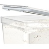 image:imageiDesign Large Tall Dry Goods Storage Bin The Fresh Collection  785 L x 1085 H x 6 W Clear BinPack of 1