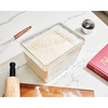 image:imageiDesign Large Tall Dry Goods Storage Bin The Fresh Collection  785 L x 1085 H x 6 W Clear BinPack of 1