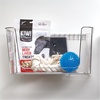 image:imageiDesign Large Wallspace OpenFront Bin Set of 2 ClearCharcoal  WallMounted Storage BinClearCharcoal OpenFront Bin