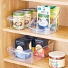 image:imageiDesign Linus BPAFree Plastic 3Tier Packet Organizer  625 x 575 x 5 ClearClear