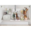 image:imageiDesign Linus BPAFree Plastic Turntable Organizer 12 x 12 x 3 Spinner  for Bathroom StoragePack of 1