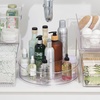 image:imageiDesign Linus BPAFree Plastic Turntable Organizer 12 x 12 x 3 Spinner  for Bathroom StoragePack of 4