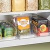 image:imageiDesign Linus Storage Container Small Clear  Kitchen Pantry Refrigerator FreezerPack of 1