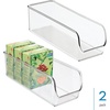 image:imageiDesign Linus Storage Container Small Clear  Kitchen Pantry Refrigerator FreezerPack of 2
