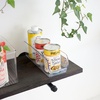 image:imageiDesign Linus Storage Container Small Clear  Kitchen Pantry Refrigerator FreezerPack of 2