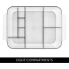image:imageiDesign Makeup Organizer Set of 2 Clear  For Countertop or Vanity Storage for Cosmetics and ToiletriesPack of 1