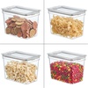 image:imageiDesign Medium Tall Dry Goods Storage Bin Clear 5L x 81W x 6H  The Fresh CollectionPack of 1