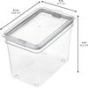 image:imageiDesign Medium Tall Dry Goods Storage Bin Clear 5L x 81W x 6H  The Fresh CollectionPack of 1